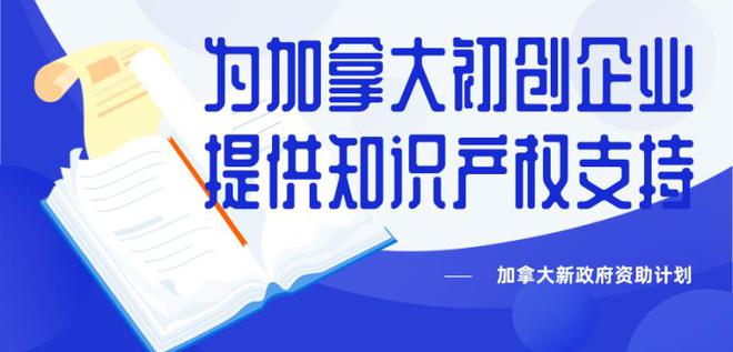加拿大新政府资助计划为加拿大初创企业提开云 开云体育供知识产权支持