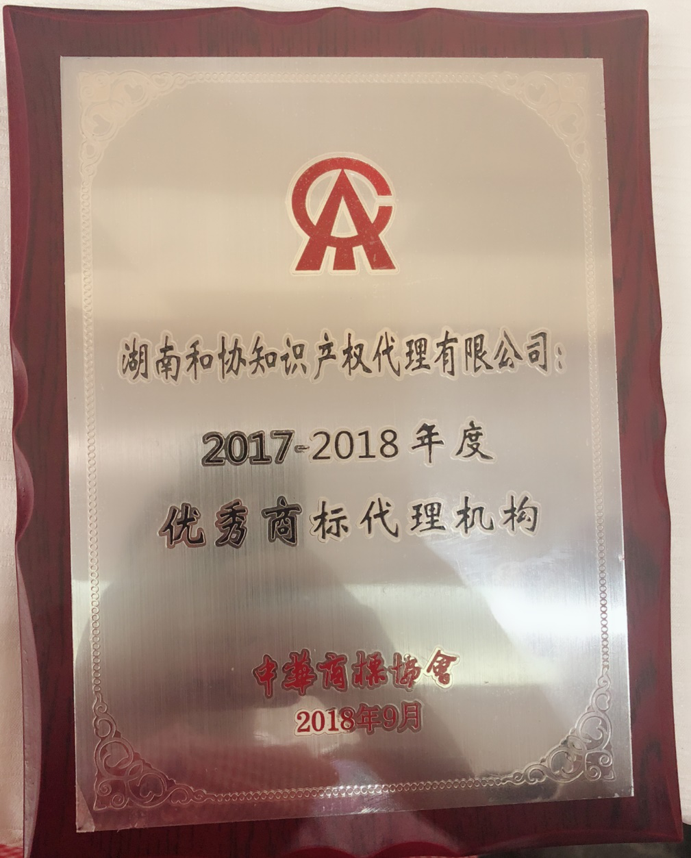 开云 开云体育官网2018商标节和协再摘优秀商标代理机构桂冠(图3)