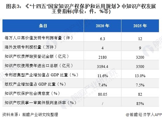 开云 开云体育平台国务院发布《“十四五”国家知识产权保护和运用规划》 深入解读我国知识产权建设新方向(图3)