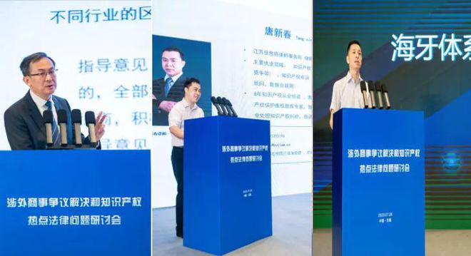 开云体育 开云平台涉外商事争议解决和知识产权热点法律问题研讨会在锡成功举行(图5)
