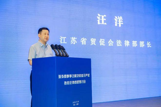 开云体育 开云平台涉外商事争议解决和知识产权热点法律问题研讨会在锡成功举行(图6)