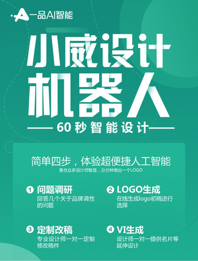 开云体育 Kaiyun.com 官网入口小威设计机器人用人工智能 帮助创业者设计心仪LOGO(图3)