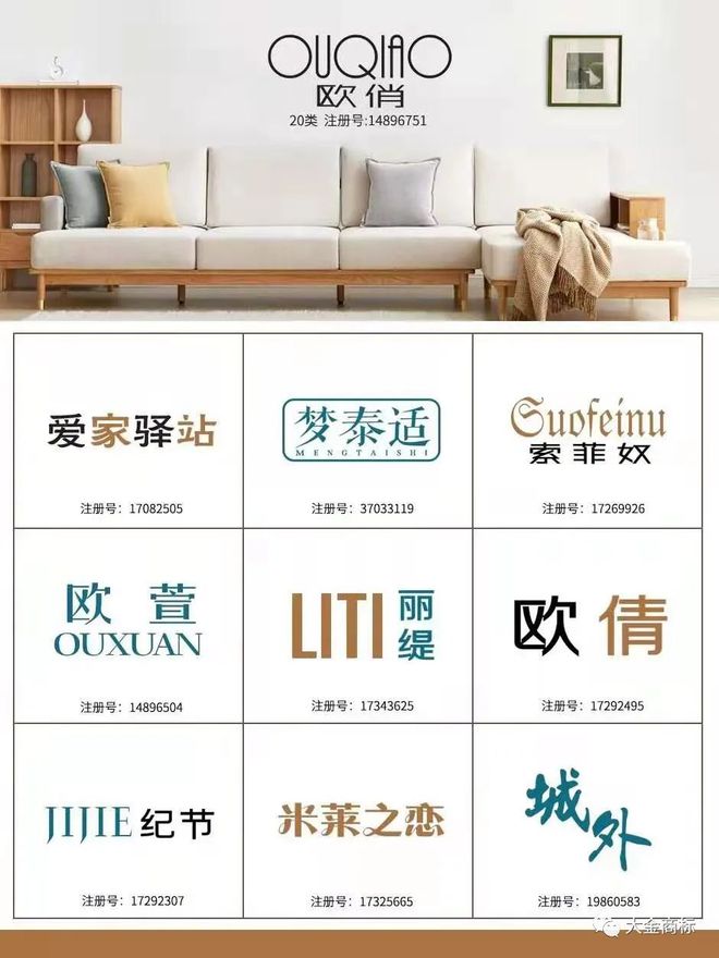 开云体育 开云平台想买一个20类家具商标需要多少钱？转让流程怎么样？