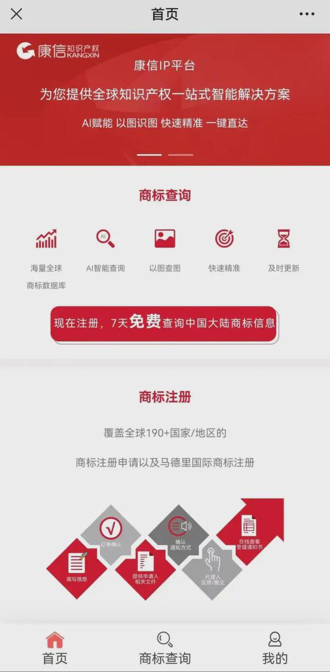 康信IP平台手机端已上线！一键开启掌上智能商开云APP 开云官网入口标查询(图2)